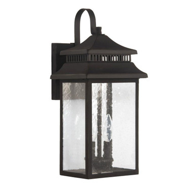 Crossbend 2 Light Outdoor Wall Lantern by Craftmade - ZA3114
