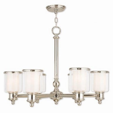 Middlebush 6 Light Large Chandelier by Livex - 40206