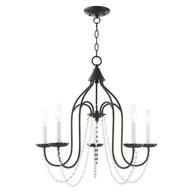 Alessia 5 Light Medium Chandelier by Livex - 40795