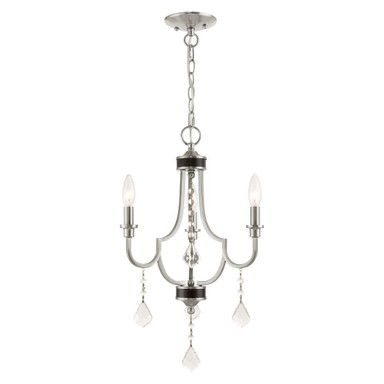 Glendale 3 Light Small Chandelier by Livex 40883