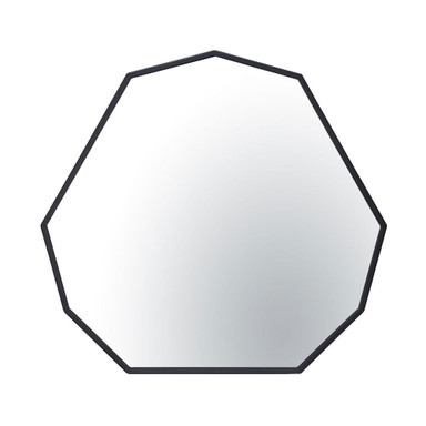 Hex No Wall Mirror 28 Inch Tall and 30 Inch Wide by Varaluz - 429MI30