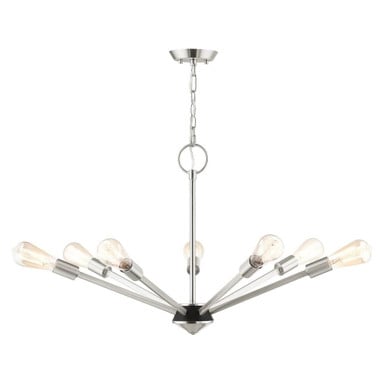 Prague 7 Light Large Chandelier by Livex - 45837