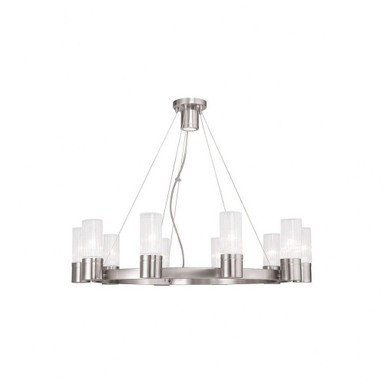 Midtown 10 Light Large Chandelier by Livex - 50699