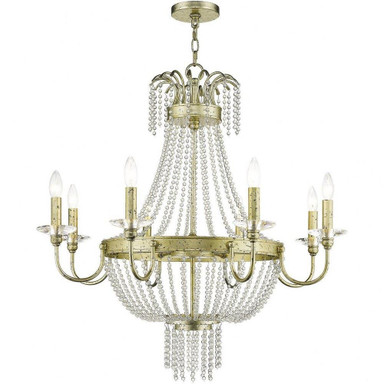 Valentina 5 Light Medium Chandelier by Livex - 51845