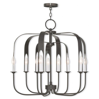 Addison 9 Light Large Chandelier by Livex - 51938