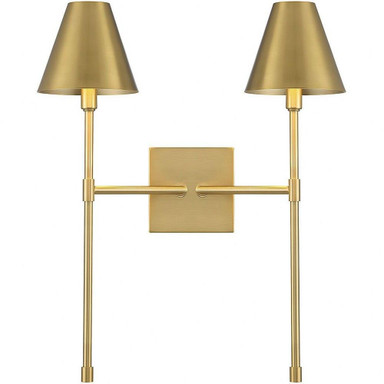 Jefferson 2 Light Wall Sconce by Savoy House - 9-5202-2