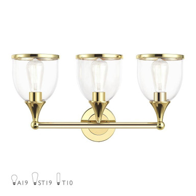 Ashridge 3 Light Vanity Light by Livex - 14133