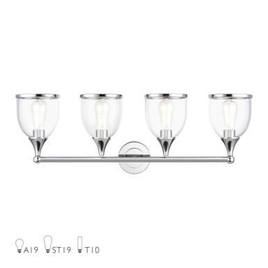 Ashridge 4 Light Vanity Light by Livex - 14134