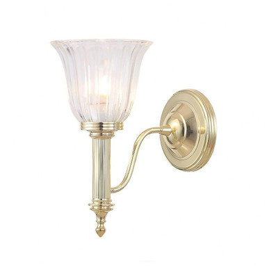 Carroll 1 Light Vanity Light by Lucas and McKearn - BB-CARROLL1