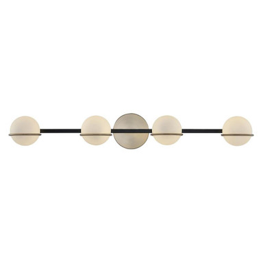 Fusion Centric 4 Light Vanity Light by Justice Design - FSN-4164-OPAL
