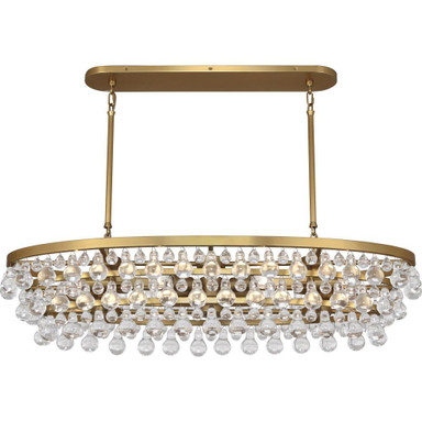 Bling 8 Light Oversized Chandelier by Robert Abbey - 1007