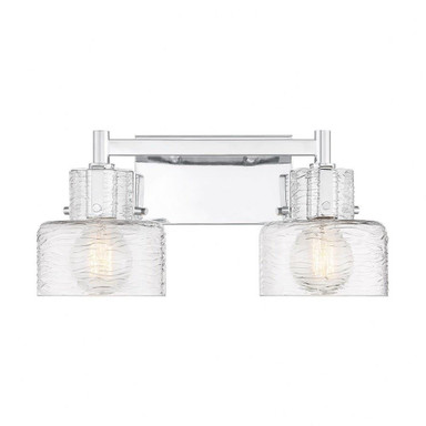 Dover 2 Light Bath Vanity 8.25 Inch Tall and 17 Inch Wide by Savoy House - 8-1030-2