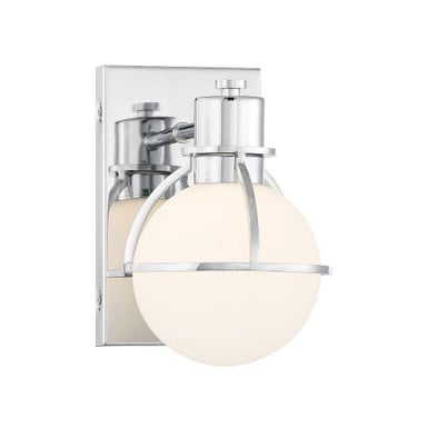 Pierce 1 Light Wall Sconce 8.5 Inch Tall and 5.75 Inch Wide by Savoy House - 9-1060-1