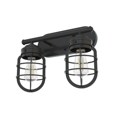 Starklake 2 Light Vanity Light by Hunter - 19043