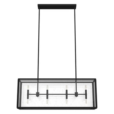 Felippe 8 Light Oversized Linear Chandelier by Hunter - 19267