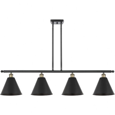 Ballston Cone 4 Light Island Chandelier by Innovations 516-4l-12-50
