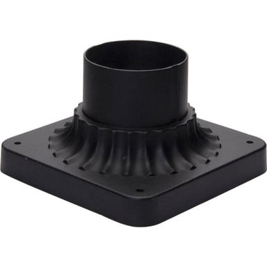 Outdoor Essentials Cast Pier Mount in Commodity style by Maxim  - 2001