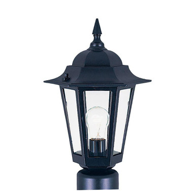 Cast 1 Light Outdoor Pole/Post Mount 7 x 15.25 inches by Maxim  - 3001