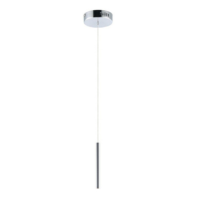 Flute 1W 1 LED Light Mini Pendant 12 Inch Tall by ET2 - E10001