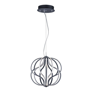 Aura 60W 1 LED Light Large Pendant by ET2 - E21174