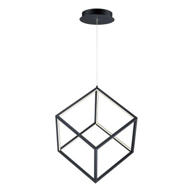 4 Square 24W 1 LED Light Large Pendant by ET2 - E30582