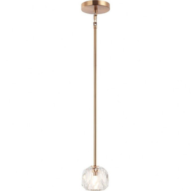 Rosa 1 Light Mini Pendant 3.5 Inch Tall by Matteo - C61401