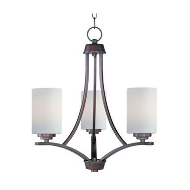 Deven 3 Light 18 Inch Wide Semi Flush Mount by Maxim - 20031-18