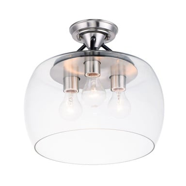 Goblet 3 Light 13.5 Inch Wide Flush Mount by Maxim - 26130