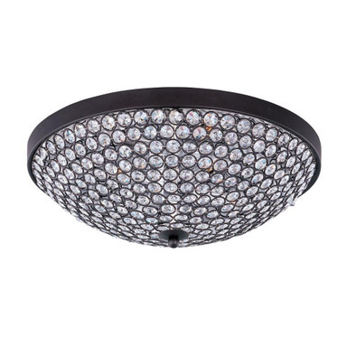 Glimmer 4 Light 15 Inch Wide Flush Mount by Maxim - 39871B