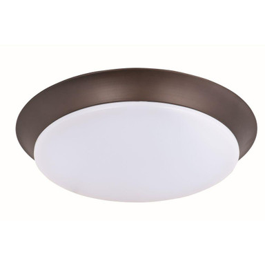 Low Profile 8W 1 LED 11.75 Inch Wide Flush Mount by Maxim - 87595WT