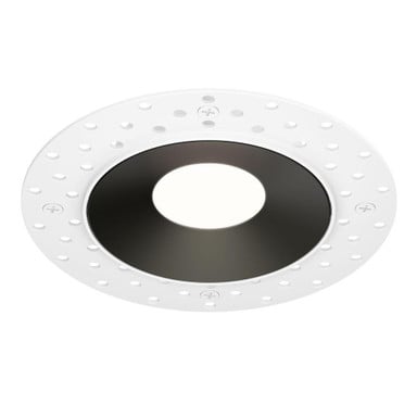 Crisp 12W 1 LED 3.75 Inch Wide Aluminum Trimless Downlight by Maxim - 87663