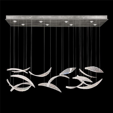 Elevate 52W 8 LED Oversized Pendant 54 Inch Wide by Fine Art - 894840-54