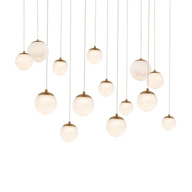 Pisces 108W 14 LED Light Linear Pendant by Modern Forms - PD-34414L