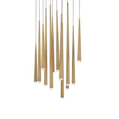 Cascade 98 Watt 13 LED Large Pendant by Modern Forms - PD-41713S
