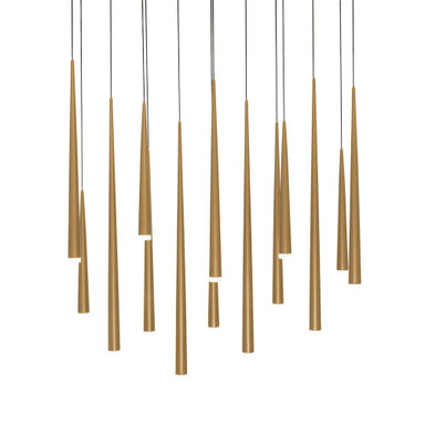 Cascade 98W 14 LED Small Pendant by Modern Forms - PD-41814L