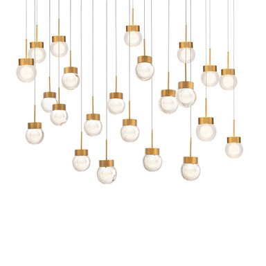 Double Bubble 70W 23 LED Light Medium Pendant by Modern Forms - PD-82023L