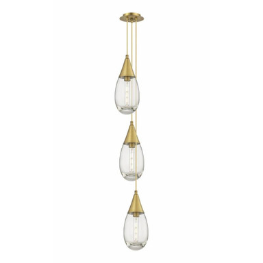 Malone 3 Light Cord Hung Small Pendant by Innovations - 103-450-1P-G450-6