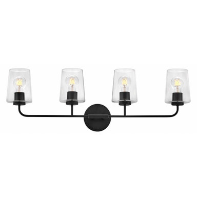 Kline 48W 4 Clear Light Vanity Light by Lark - 853454-CL