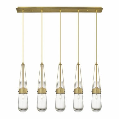 Milan 5 Light Oversized Linear Pendant by Innovations - 125-452-1P-G452-4