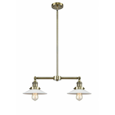 Halophane 2 Light Large Island Pendant by Innovations - 209-G1