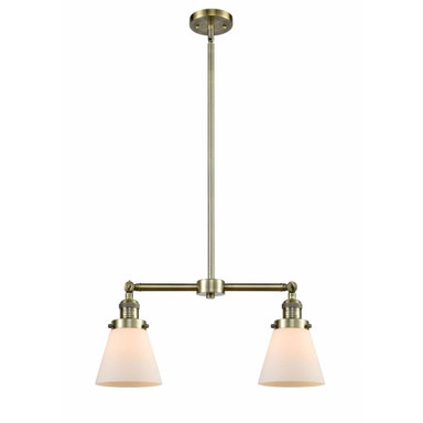 Cone 2 Light Large Island Pendant by Innovations 209-G6