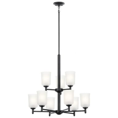 Shailene 9 Light Large 2 Tier Chandelier by Kichler - 43672