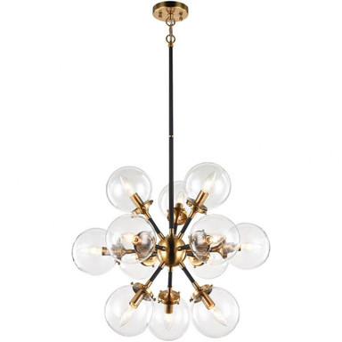 Soleil 12 Light Medium Chandelier by Matteo - C62812