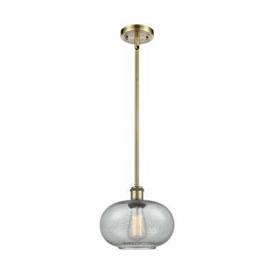 Gorham 1 Light Small Stem Hung Pendant 11 Inch Tall by Innovations - 516-1S-G24