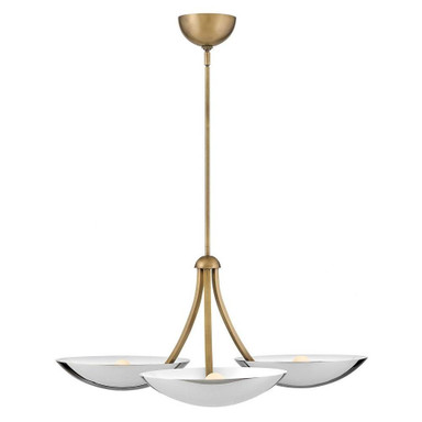 Glenn 15W 3 LED Large Chandelier 36 Inch Wide by Fredrick Ramond  - FR41646
