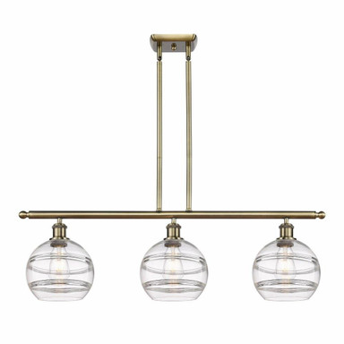Rochester 3 Light Oversized Island Pendant 10.38 Inch Tall by Innovations - 516-3I-G556-8