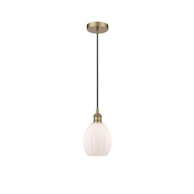 Eaton 1 Light Mini Cord Hung Pendant 10.75 Inch Tall by Innovations - 616-1P-G8