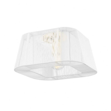Verona Beach 1 Light 13.75 Inch Wide Flush Mount by Hudson Valley - 7610