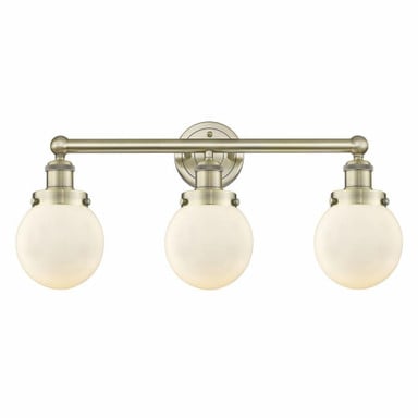 Beacon 3 Light Industrial Vanity Light 24.5 Inch Wide by Innovations - 616-3W-BEAC