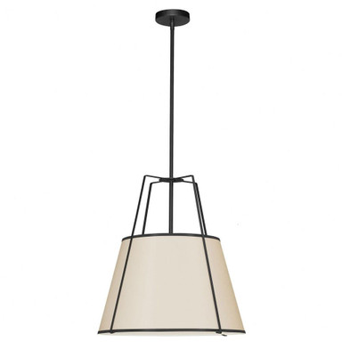 Trapezoid 3 Light Large Trapezoid Pendant by Dainolite - TRA-331P